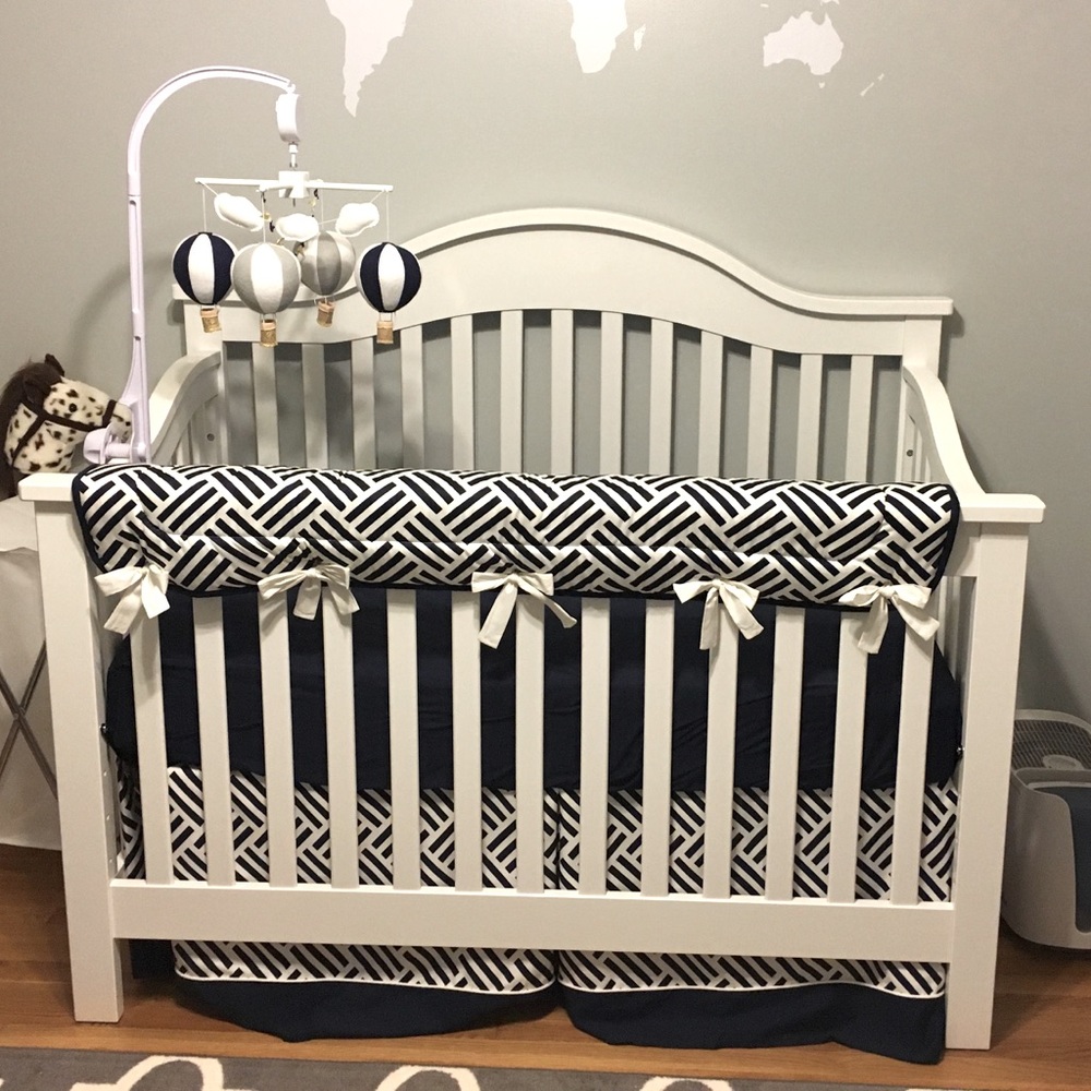 Carousel Baby Bedding Crib Skirt